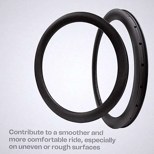 20 Inch BMX Bike Carbon Rim Tubeless Clincher UD 3K 12K Folding Bicycle Wheel