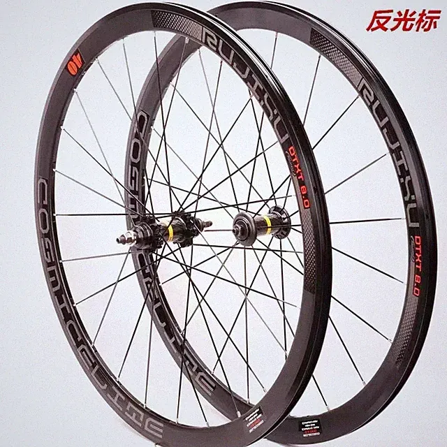 700C Fixed Gear Wheelset Road / Track Bicycle Wheels 30/40/50mm Height