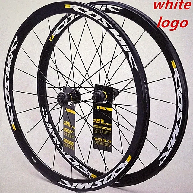 700C Road Bike Wheelset Fixed Gear Set 40/50mm Height V Brake Bicycle Wheels