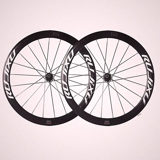 700C Road Bike Wheelset Height 30/40/50MM V/C/Disc Brake Carbon Fiber Tube Hub