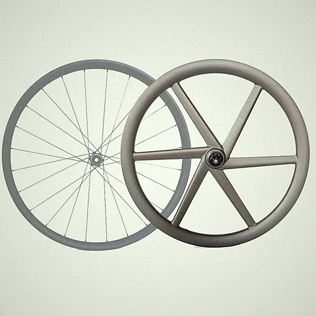 Cross Country/All Mountain Bicycle 29er Carbon Wheels 30*25mm 6 Spokes Wheelset