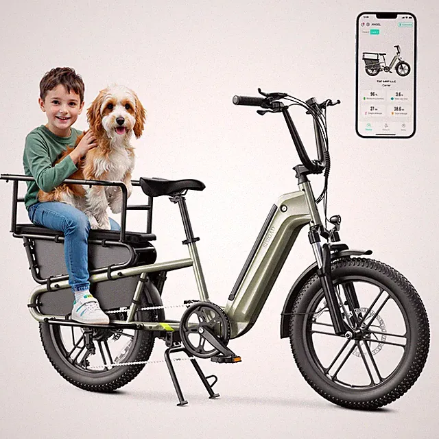 Electric Bike for Adults 1500W Peak 80Miles 28MPH Ebike Electric Cargo Bicycle