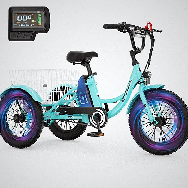NAIZEA 16 inch Electric Trike Kids Tricycle Kids Trike for Ages 6+Riders 250W