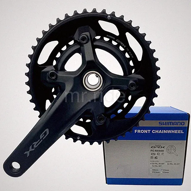SHIMANO GRX FC-RX600 Gravel Bike Crankset 2x11-Speed 46x30T, 172.5mm