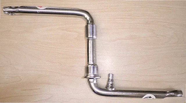 SILVER CADYL 140mm CRANK ARMS BICYCLE/BIKE PARTS 186